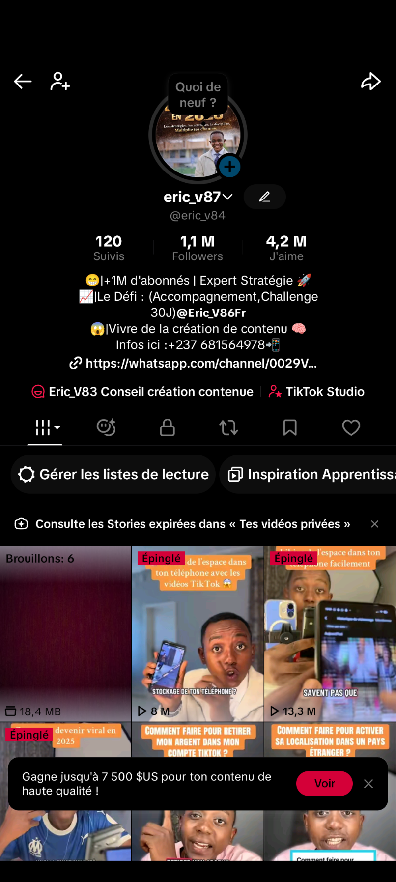 1,1 M d'abonnés atteints